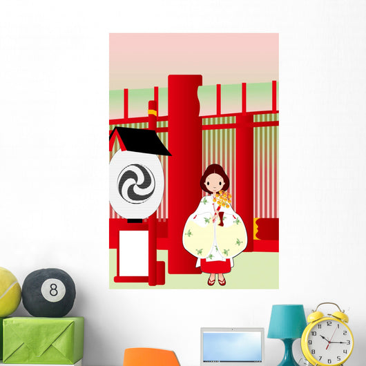 Illustration Wall Mural