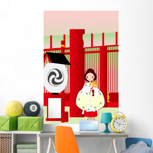 Illustration Wall Mural