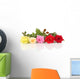 Beautiful Colorful Roses Wall Decal