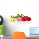 Beautiful Colorful Roses Wall Decal
