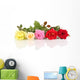 Beautiful Colorful Roses Wall Decal
