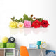 Beautiful Colorful Roses Wall Decal