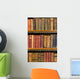 Lots Old Books Bookshelf
