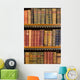 Lots Old Books Bookshelf