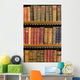 Lots Old Books Bookshelf