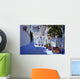 Blue Lane in Chefchaouen in Morocco Wall Mural