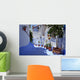 Blue Lane in Chefchaouen in Morocco Wall Mural