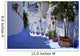 Blue Lane in Chefchaouen in Morocco Wall Mural