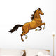 rearing brown horse Wall Decal