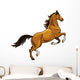 rearing brown horse Wall Decal