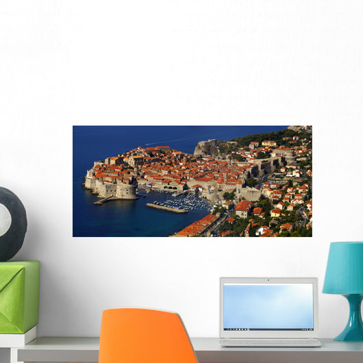 Dubrovnik from above Wall Mural