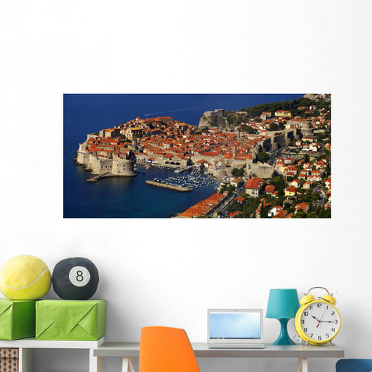 Dubrovnik from above Wall Mural