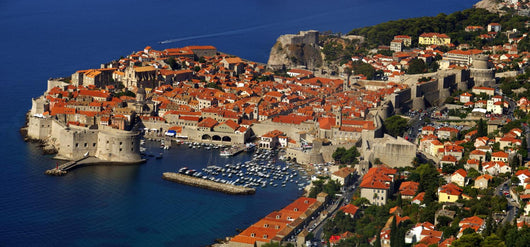 Dubrovnik from above Wall Mural