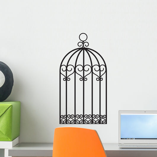 Bird Cage Wall Decal