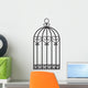Bird Cage Wall Decal