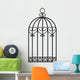Bird Cage Wall Decal