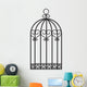 Bird Cage Wall Decal