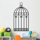 Bird Cage Wall Decal