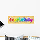Happy Birthday Wall Mural