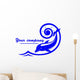 Dolphin Logo Wall Mural