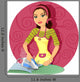 Woman Ironing