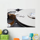 Up Opened Hard Disk