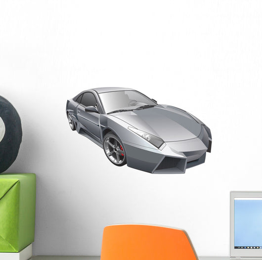 Futuristic Car Wall Decal