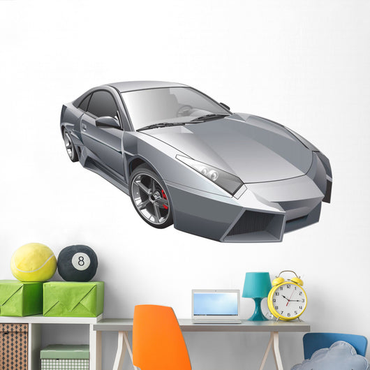 Futuristic Car Wall Decal