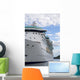 Huge luxury cruise ship left side Wall Mural