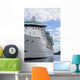 Huge luxury cruise ship left side Wall Mural