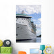 Huge luxury cruise ship left side Wall Mural