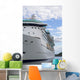 Huge luxury cruise ship left side Wall Mural