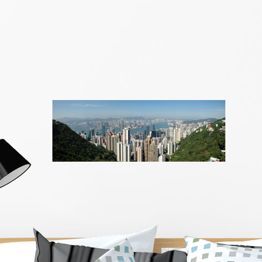 Hong Kong skyline Wall Mural