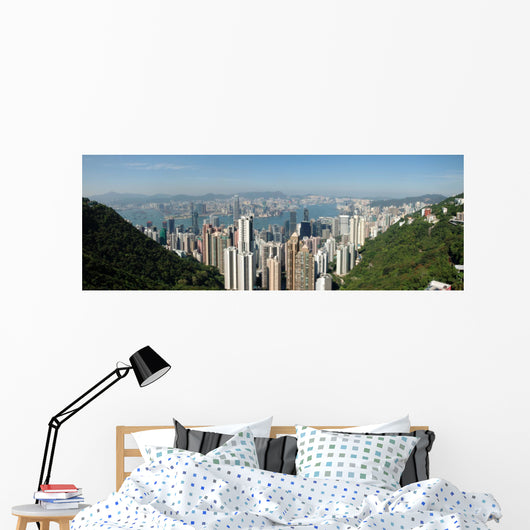 Hong Kong skyline Wall Mural