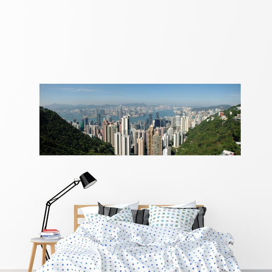 Hong Kong skyline Wall Mural