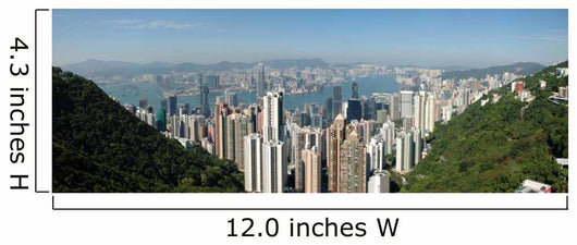 Hong Kong skyline Wall Mural