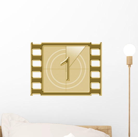 One-Film Countdown Wall Mural