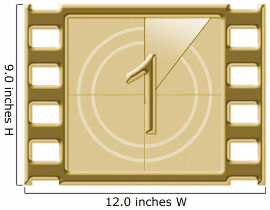 One-Film Countdown Wall Mural