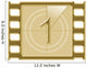 One-Film Countdown Wall Mural