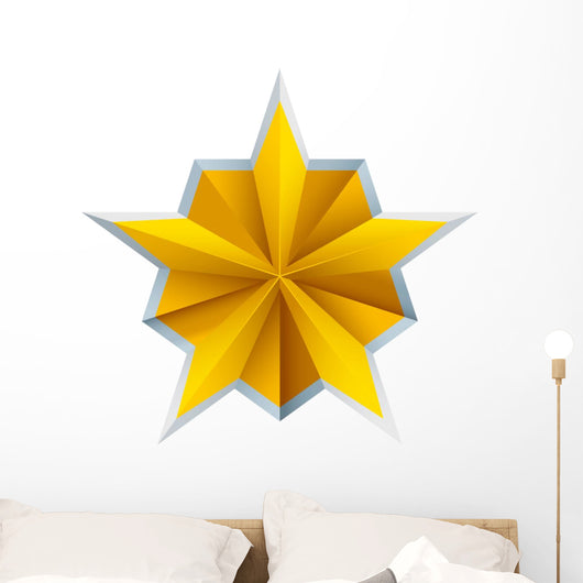 Military Star Wall Mural