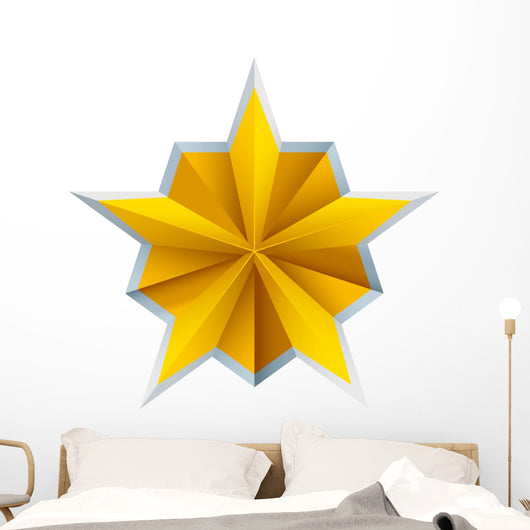 Military Star Wall Mural