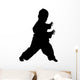 Clipping Path of Martial Arts Boy Wall Decal