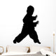 Clipping Path of Martial Arts Boy Wall Decal