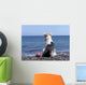 Dog on the Beach Wall Mural