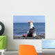Dog on the Beach Wall Mural