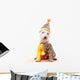 Circus Clown Dog Wall Decal