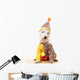 Circus Clown Dog Wall Decal