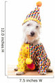 Circus Clown Dog Wall Decal