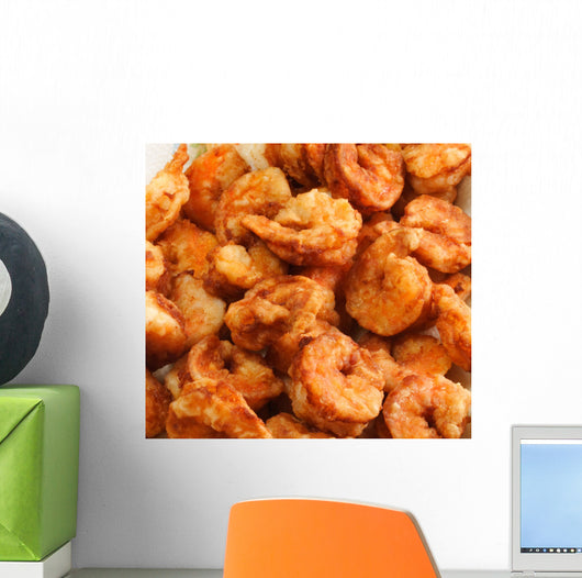Fried Shrimp Wall Mural
