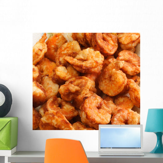 Fried Shrimp Wall Mural